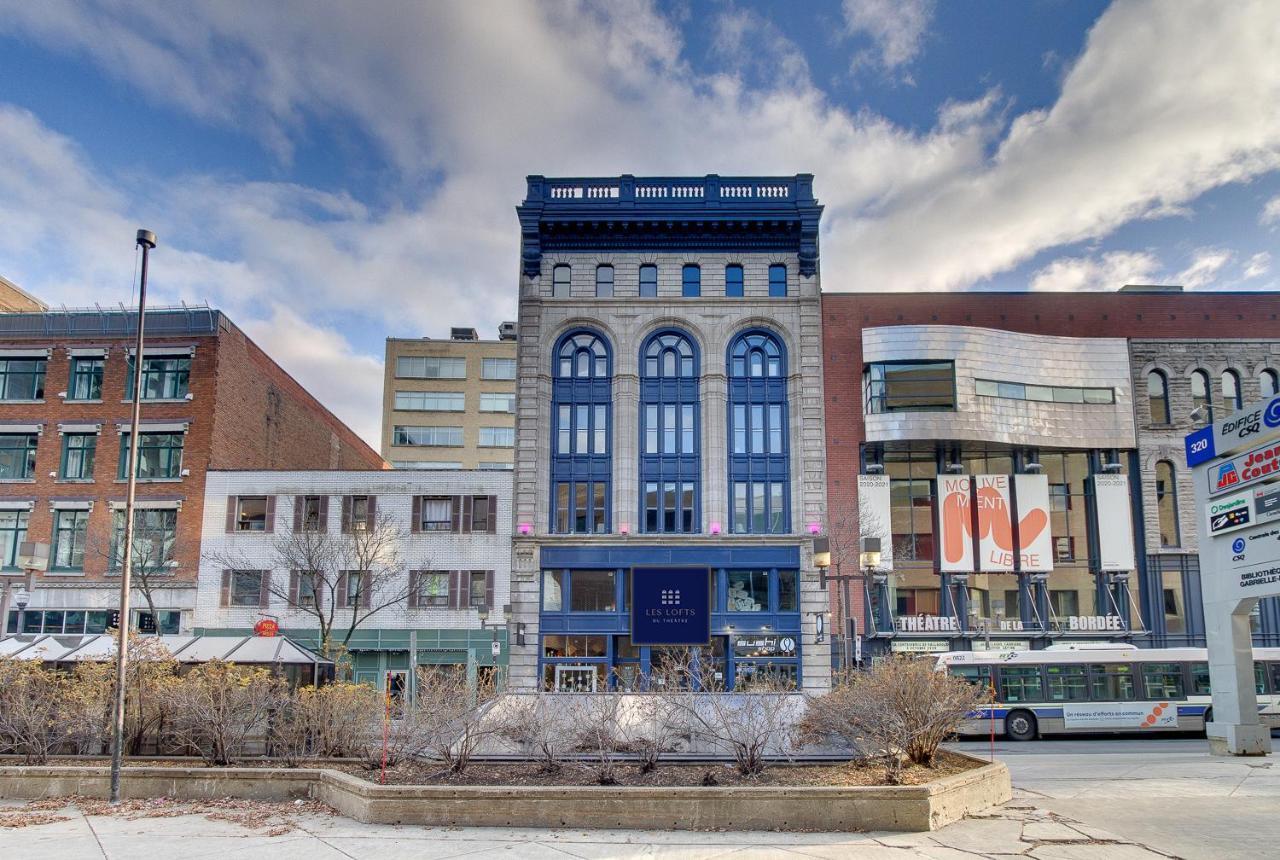 Les Lofts Du Theatre Apartment Quebec City Ngoại thất bức ảnh