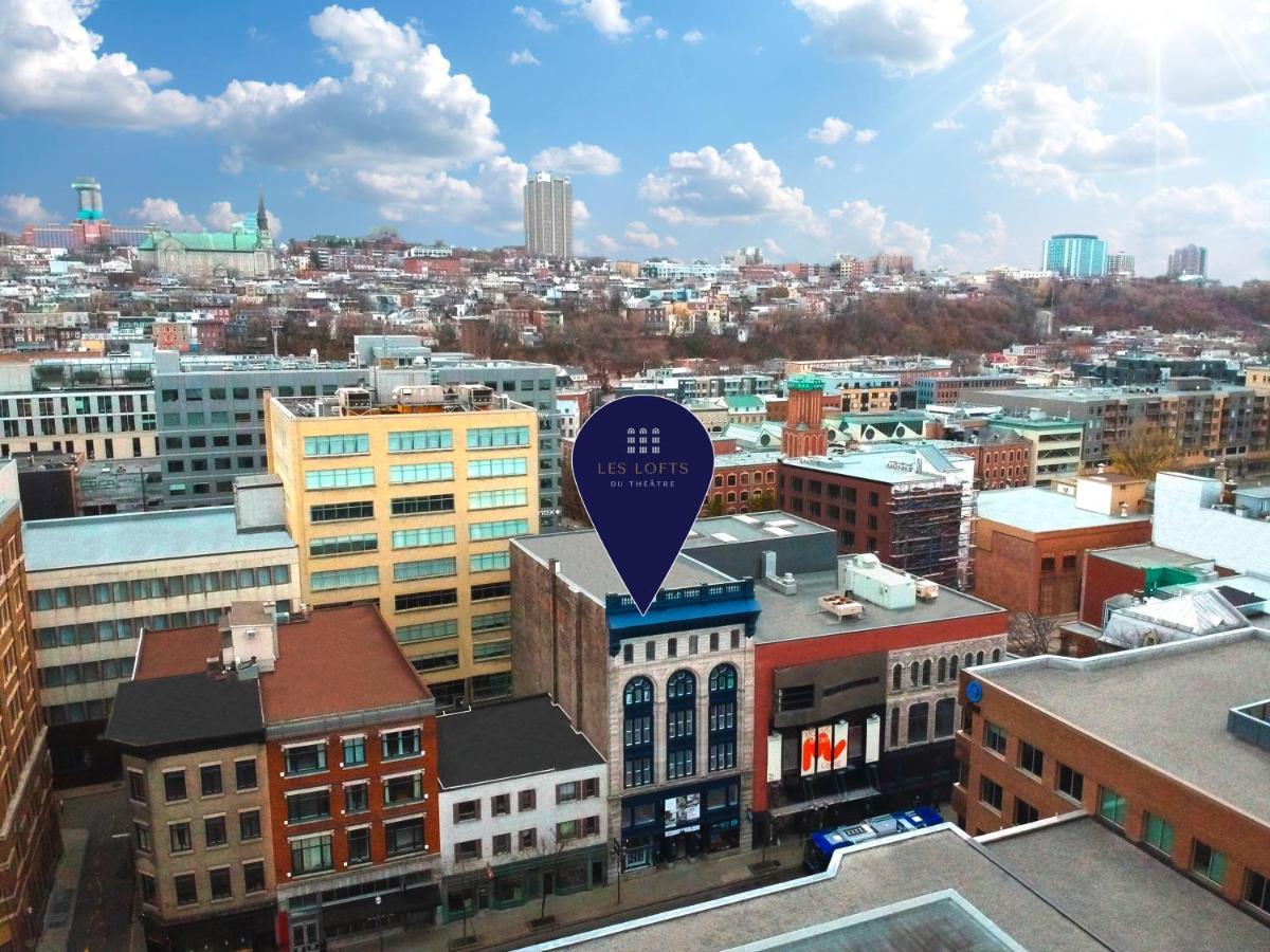 Les Lofts Du Theatre Apartment Quebec City Ngoại thất bức ảnh