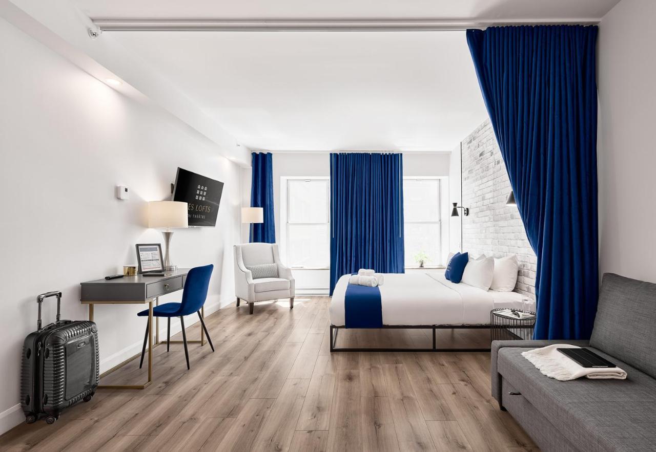 Les Lofts Du Theatre Apartment Quebec City Ngoại thất bức ảnh