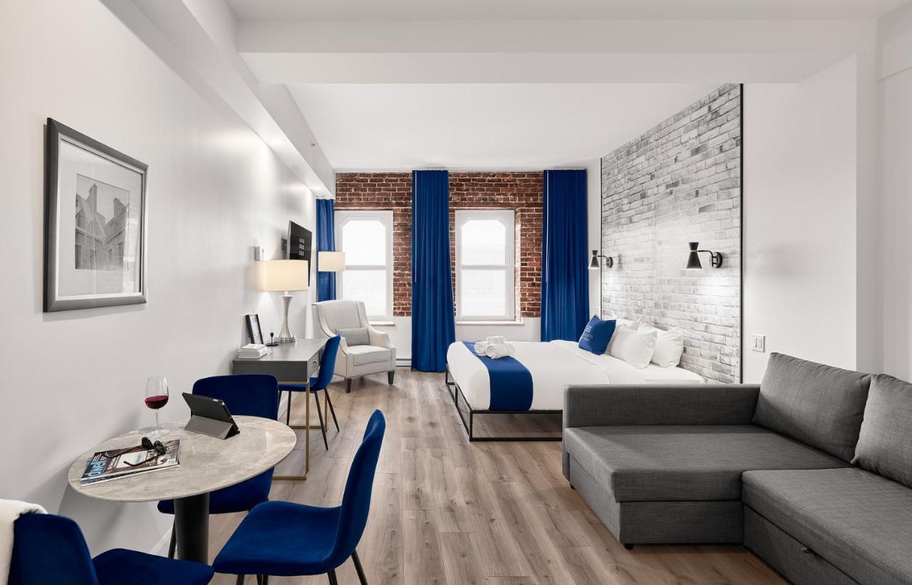 Les Lofts Du Theatre Apartment Quebec City Ngoại thất bức ảnh