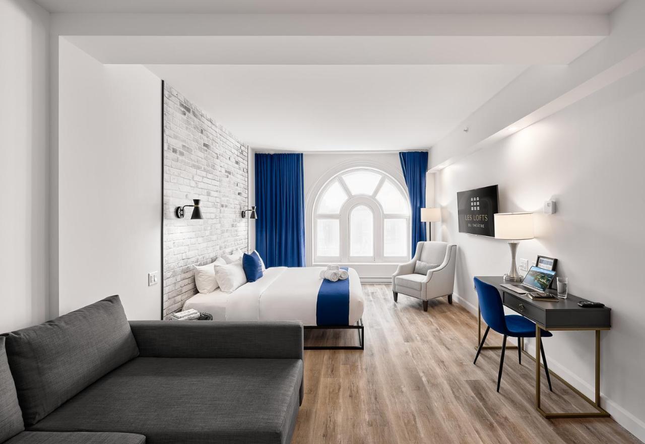 Les Lofts Du Theatre Apartment Quebec City Ngoại thất bức ảnh